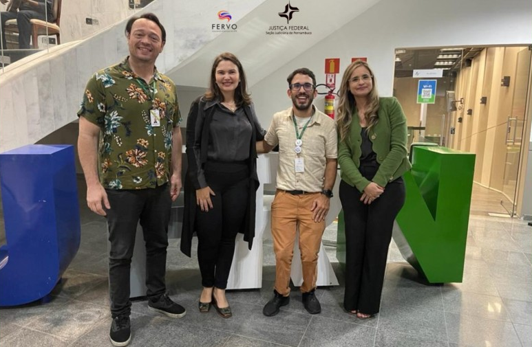 Laboratoristas do LABI FERVO apresentam projeto em evento de inovação