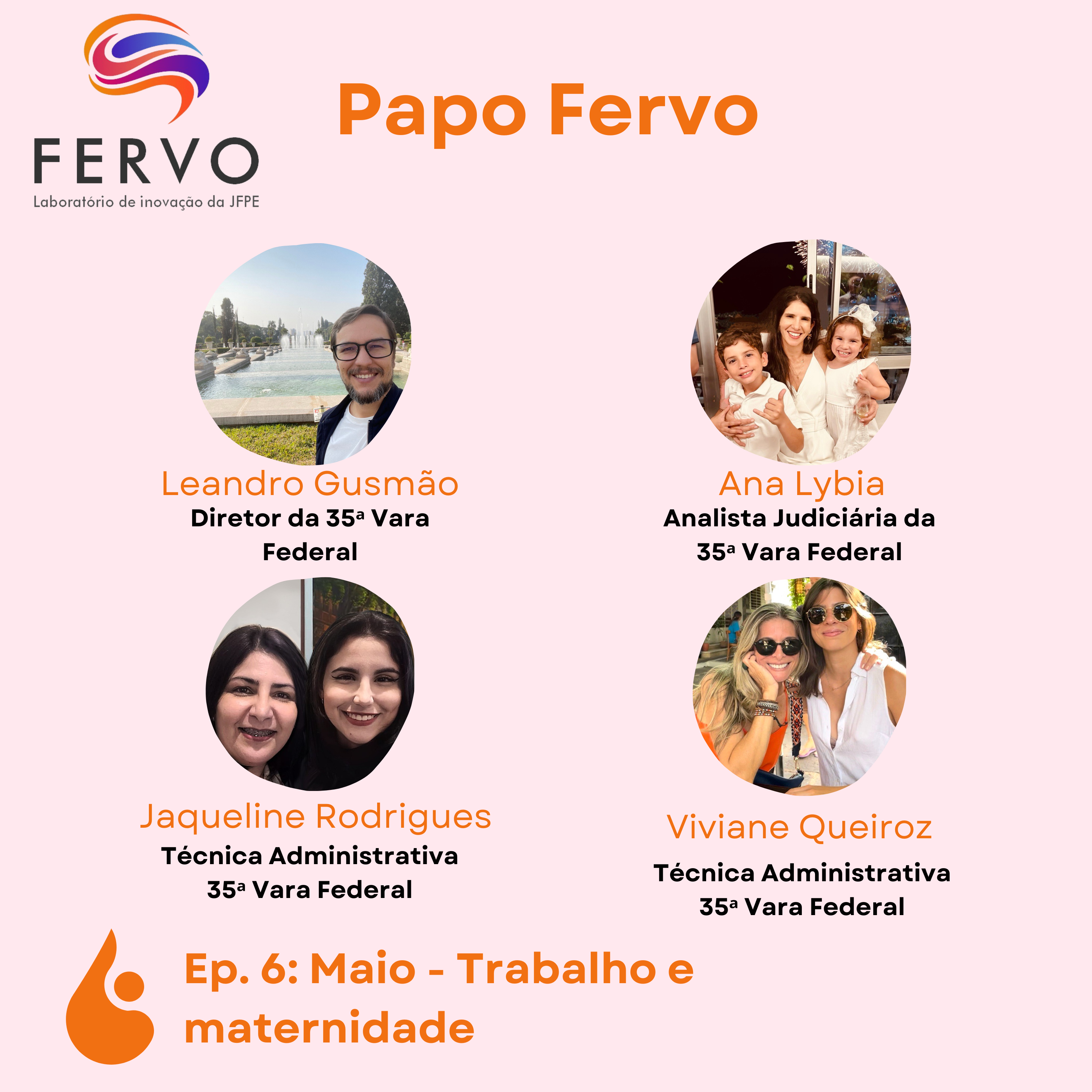 Podcast Papo Fervo dialoga sobre maternidade e trabalho em seu sexto episódio